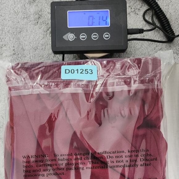 Fleece Factory Pants Mens L Red Pull On Jogger Pockets Casual Athleisure Lounge - Picture 9 of 9